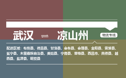 武汉直达凉山州物流公司|武汉到凉山州物流（今日/热点专线）