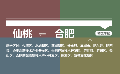 仙桃到合肥物流专线-仙桃至合肥货运公司