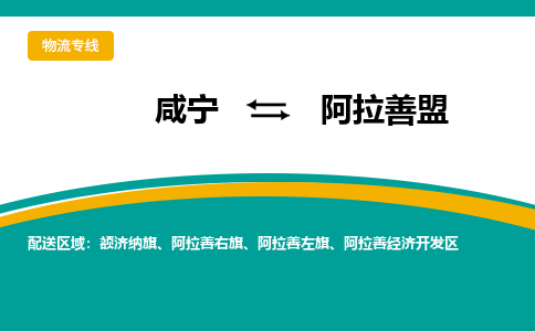 咸宁到阿拉善盟物流公司-咸宁至阿拉善盟专线-全境/直送