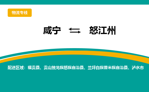 咸宁到怒江州物流公司-咸宁至怒江州专线-全境/直送 咸宁到怒江州物流公司-咸宁至怒江州专线-全境/直送