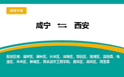 咸宁到西安物流公司-咸宁至西安专线-全境/直送 咸宁到西安物流公司-咸宁至西安专线-全境/直送