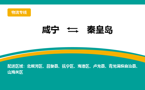 咸宁到秦皇岛物流公司-咸宁至秦皇岛专线-全境/直送