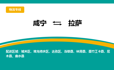 咸宁到拉萨物流公司-咸宁至拉萨专线-全境/直送