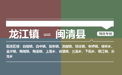 龙江到闽清县物流-龙江到闽清县物流托运公司(省市县/全境直达) 龙江到闽清县物流-龙江到闽清县物流托运公司(省市县/全境直达)