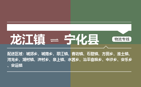 龙江到宁化县物流-龙江到宁化县物流托运公司(省市县/全境直达) 龙江到宁化县物流-龙江到宁化县物流托运公司(省市县/全境直达)