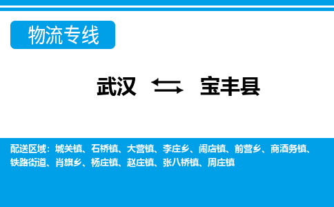 武汉到宝丰县物流专线-物流公司直达- 武汉到宝丰县物流专线-物流公司直达-